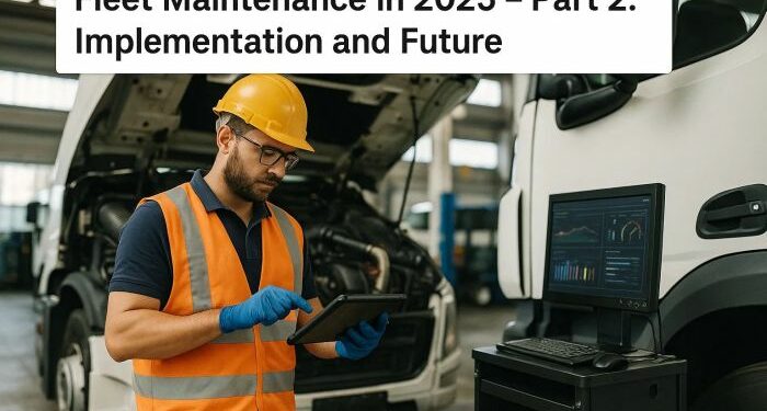 Fleet Maintenance in 2025 - Part 2: Implementation and Future