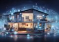 AI generated Connected Living, The IoT Revolution in Smart Homes. AI ...